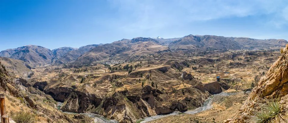 Colca valley Stock Photos