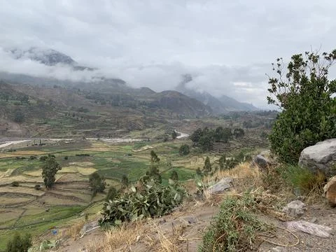Colca valley Stock Photos