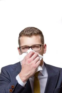 Cold, allergy, flu Stock Photos