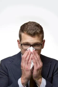 Cold, allergy, flu Stock Photos