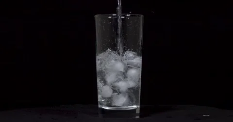 Cold And Clear Drinking Water Stock Footage 333034282