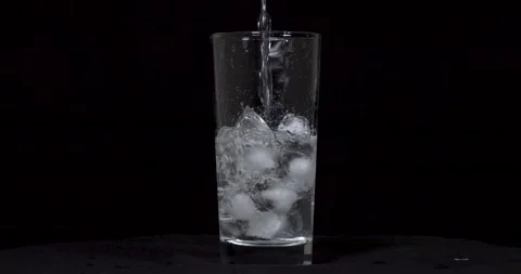 Cold And Clear Drinking Water Video stock 333445890