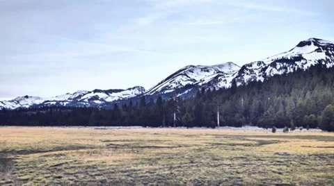 Cold Autumn Meadow Видео 38841629