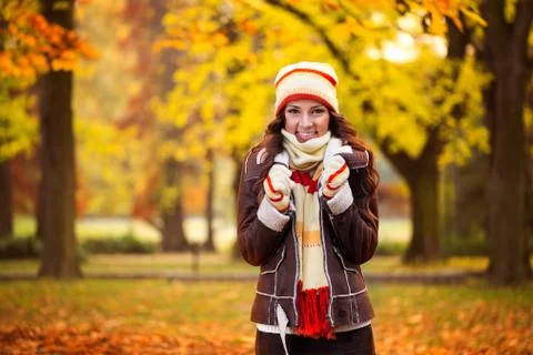 Cold autumn Stock Photos