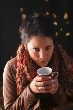 Cold autumn Foto stock