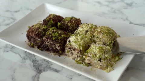 Cold baklava Stock Footage 154408177