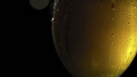 Cold beer on dark background Stock Footage 140357350