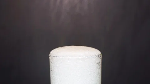 Cold beer foam Stock Footage 102980920