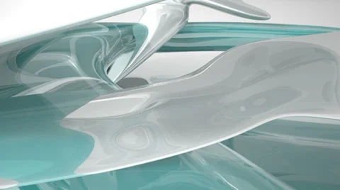 Cold blue abstract background, seamless loop, HD1080p Stock Footage 30580558