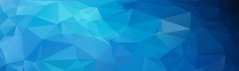 Cold blue abstract background of triangles 스톡 일러스트