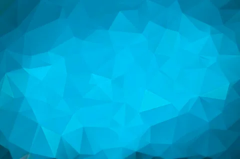 Cold blue abstract background of triangles Illustrazione stock