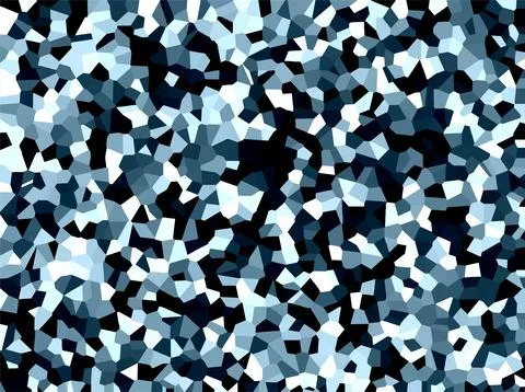 Cold blue abstract distortion background design. Modern broken pixel wallpaper. Stock Illustration
