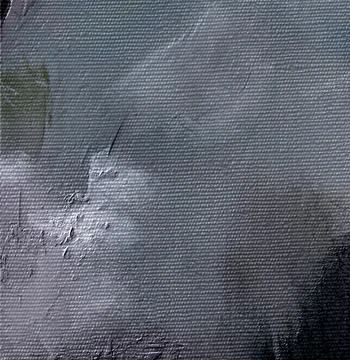 Cold Blue Abstract Impasto Study 库存插图