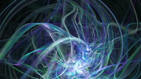 Cold blue lines pattern abstract motion background Video stock 91147491