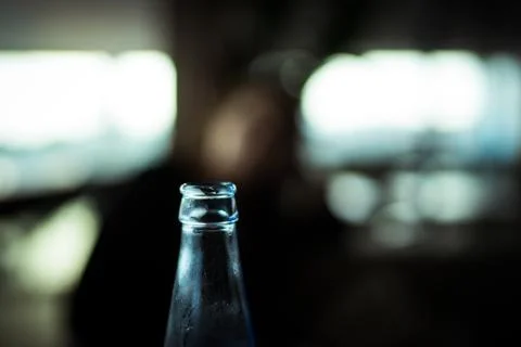 Cold bottle top Stock Photos