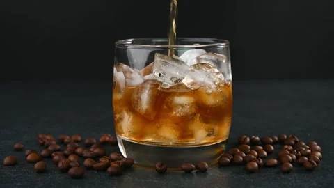 Cold brew coffee 動画素材 295386445