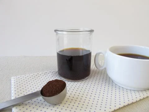Cold-brewed coffee Stock Photos