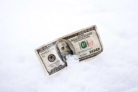 Cold cash Stock Photos