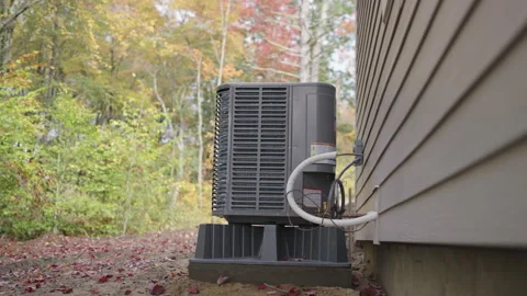 Cold Climate Heat Pump Stock Footage 163535040