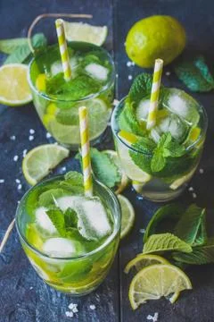 Cold cocktail Stock Photos