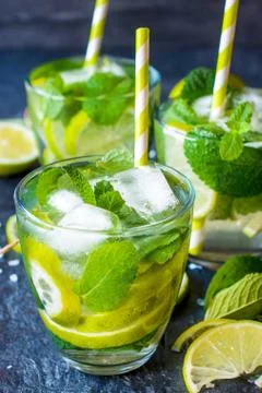 Cold cocktail Stock Photos