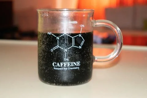 Cold Coffee Splash Caffeine Stock Photos