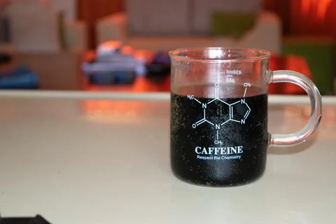 Cold Coffee Splash Caffeine Stock Photos