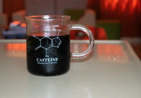 Cold Coffee Splash Caffeine Stock Photos