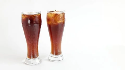 Cold cola drink Stock Footage 153826390