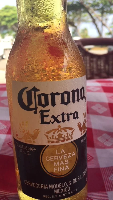 Cold Corona Beer Stock Footage 241464058