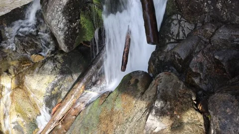 The Cold Creek Waterfalls 스톡 동영상 324812998