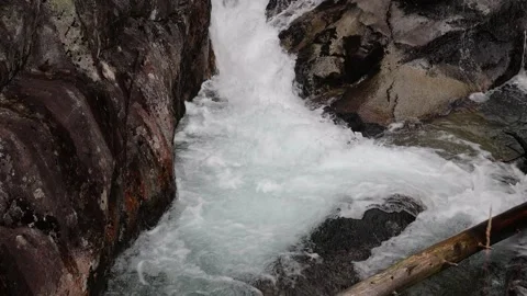 The Cold Creek Waterfalls 스톡 동영상 324815161