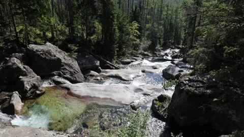 The Cold Creek Waterfalls 스톡 동영상 324815165