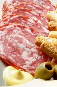 Cold cuts Stock Photos
