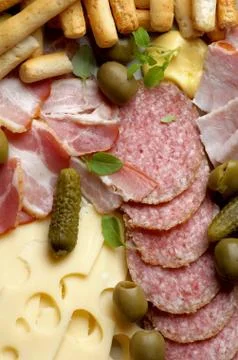Cold Cuts Stock Photos