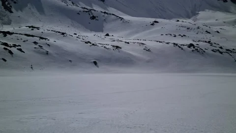 A cold day of May in the Valley of Five Lakes, Tatra Mountains Stock Footage 153328103