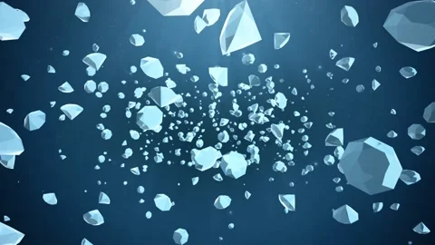 Cold Diamond Background Stock Footage 116891960