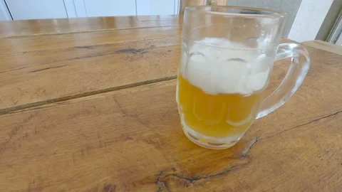 Cold draft beer Stock Footage 139125873