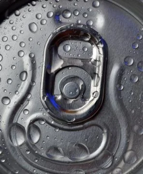 Cold drink in can Stock Photos