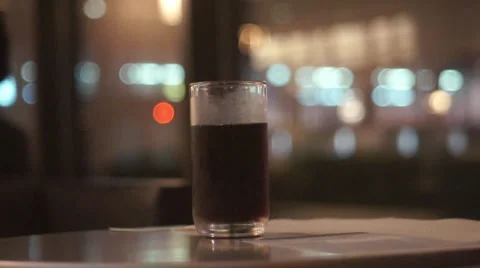 Cold Drink in Hong Kong Stock Footage 1048705