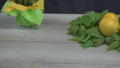 Cold Drink Ingredients Stock Footage 97646822