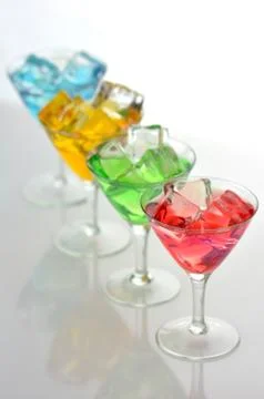 Cold  drinks Stock Photos