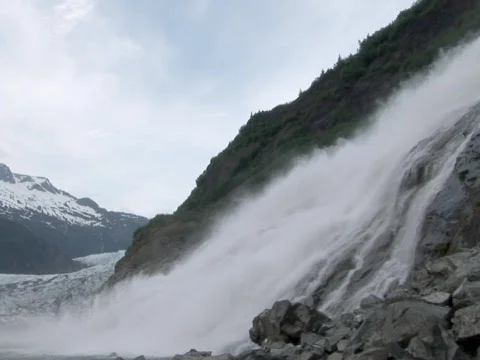 Cold Falls 1 Stock Footage 489810