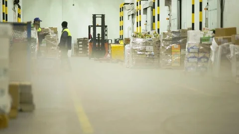 Cold Fog In The Refrigerator 動画素材 123018555