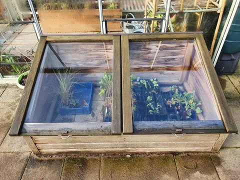 Cold frame Foto stock