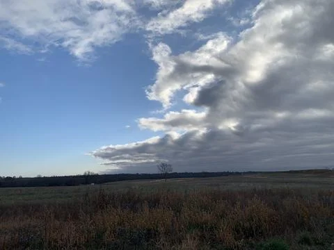 Cold Front Moving  Stock Photos