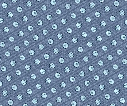 Cold frozen river repeatable decorative tile pattern in pale ice, medium blue, d Stock Illustration