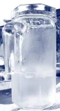 Cold glass Stock Photos