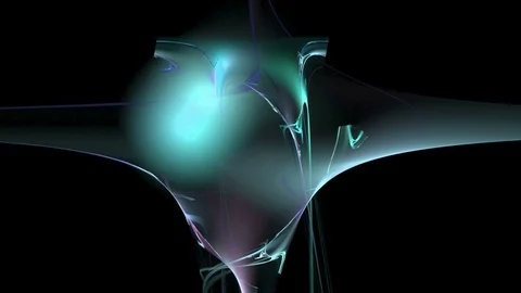 Cold green abstract loop motion background Stock Footage 70686273