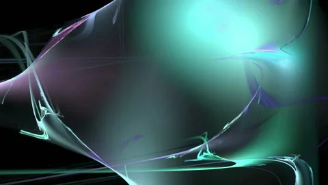 Cold green abstract loop motion background Video stock 91144708